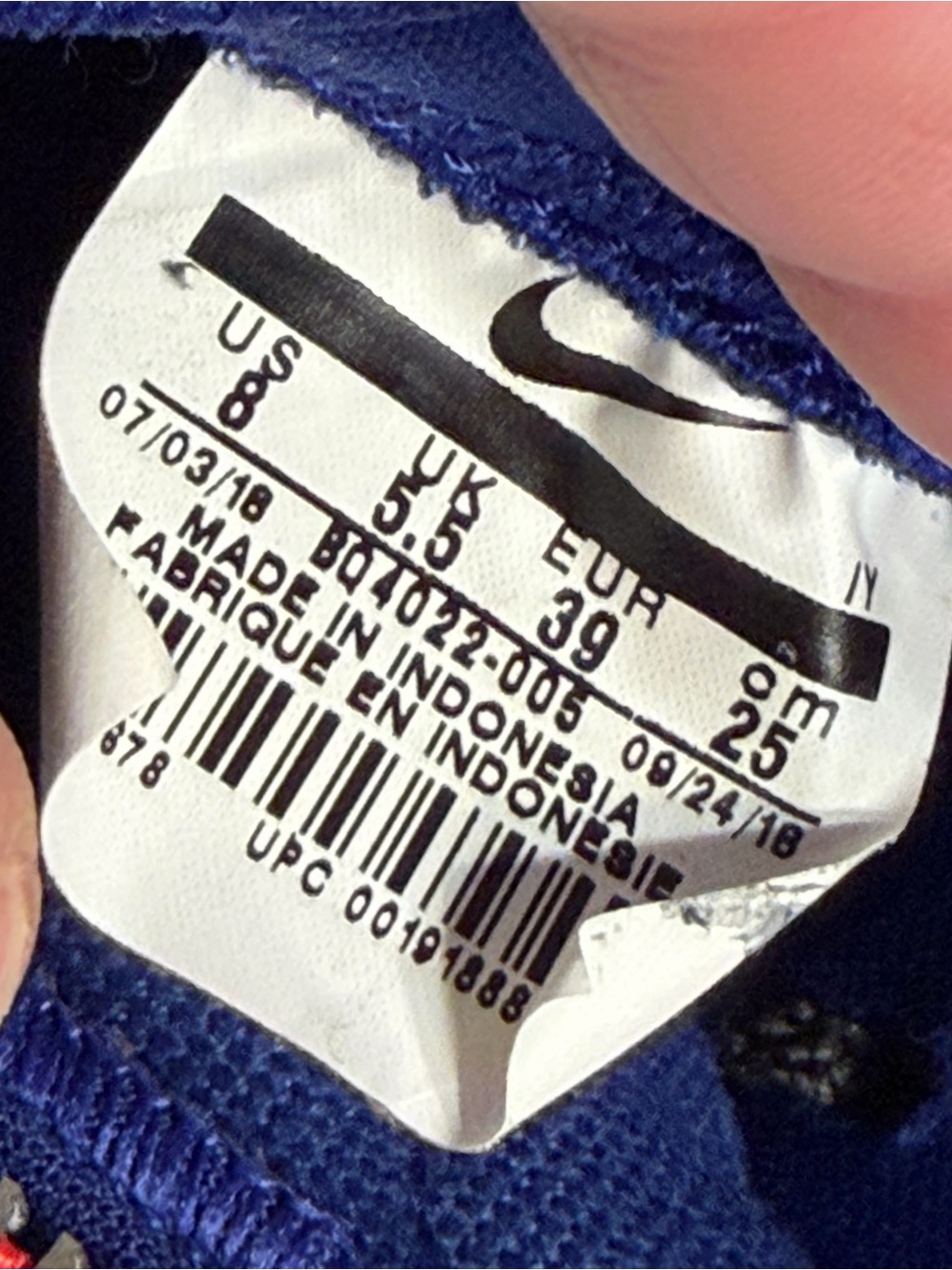 Nike Blazer Mid Rebel Size Zip Womens 8 - Picture 8 of 8